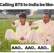 Image result for Relatable BTS Indian Memes
