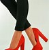 Image result for Red 6'' High Heels