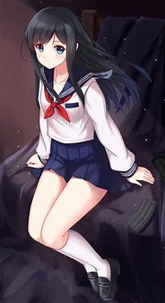 Image result for Anime School Girl Uniform PFP