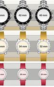 Image result for Watch Band Width Size Chart