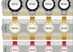 Image result for Watch Case Size