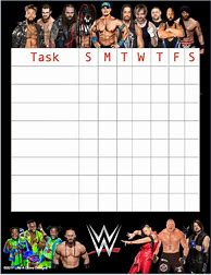 Image result for WWE Worksheets
