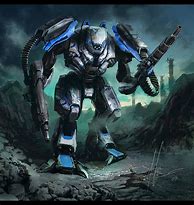 Image result for mecha robots science fiction artwork