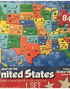 Image result for Wooden USA Map Puzzle