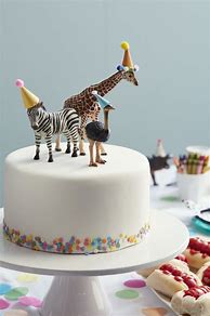 Image result for Animal Birthday Cake