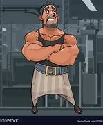 Image result for Cartoon with Muscles