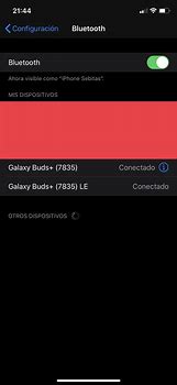 Image result for Galaxy Buds On iPhone