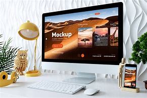 Image result for Mockup Computer Desktop Computers