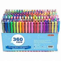 Image result for Gel Pens and Colored Pencils for Coloring