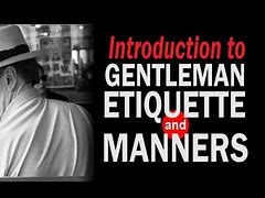 Image result for Gentleman Etiquette
