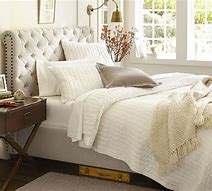 Image result for Pottery Barn Extra Tall Headboard