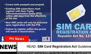 Image result for Sim Card Registration Poster