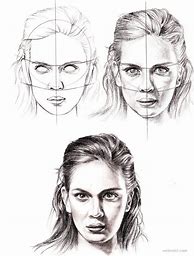 Image result for Pictures of Faces to Draw