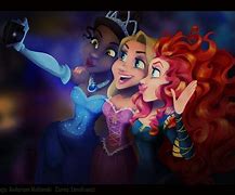 Image result for Tiana and Rapunzel
