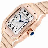 Image result for Cartier Rose Gold Watch