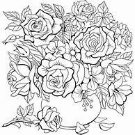 Image result for Hard Flower Coloring Pages for Adults