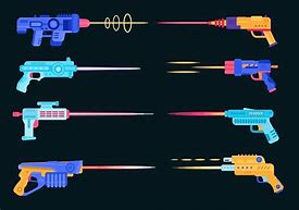 Image result for Laser Shots From Gun Cartoon