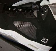 Image result for Air Jordan 5 Unreleased Black