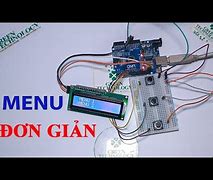 Image result for Tạo Menu Arduino LCD