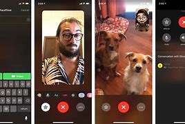 Image result for FaceTime iPhone Interface