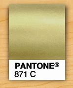 Image result for Metallic Gold Pantone Color Chart