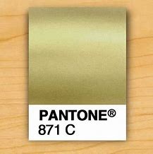 Image result for Pantone Metallic Gold Color