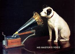 Image result for His Master's Voice Logos with Chrome Surround