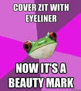 Image result for The Frog Eye Liner Meme