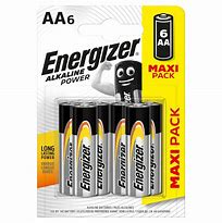 Image result for Energizer Batteries AA 6 Pack
