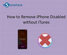 Image result for Remove iPhone Disabled