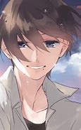 Image result for Cute Anime Guy Smile