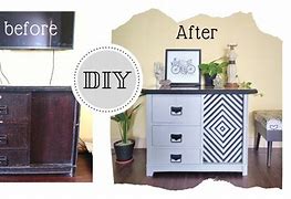 Image result for Old Furniture Makeover Before and After