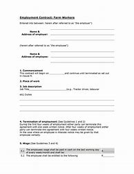 Image result for Simple Employee Contract Form