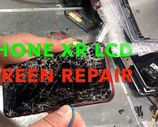 Image result for iPhone XR Red Cracked Screen