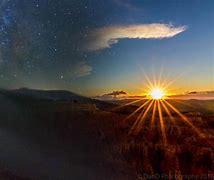 Image result for Milky Way Sunset