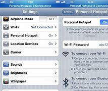 Image result for iPhone Verizon Personal Hotspot