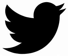 Image result for Twitter Logo in Black and White