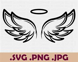 Image result for Wings and Halo SVG