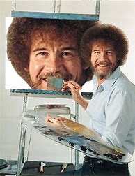 Image result for Bob Ross Ghost Meme