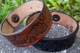 Image result for Handmade Leather Bracelets