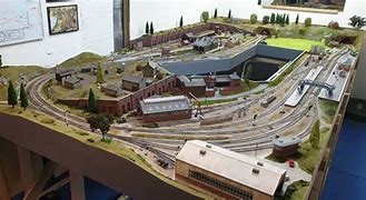 Image result for 00 Gauge Village Layouts for Model Railway