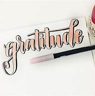 Image result for Gratitude Day Caligraphy