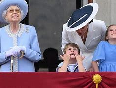 Image result for Queen Elizabeth and Prince Louis