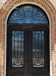 Image result for Arched Wrought Iron Front Door