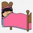 Image result for Reading Book in Bed Clip Art