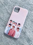 Image result for Matte Black iPhone 7 with BTS Case