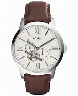 Image result for Fossil Brown Leather Watch