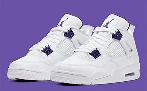 Image result for Jordan 4 Purple and Any Color