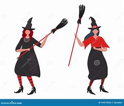 Image result for 5 Witches On Brooms