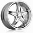 Image result for Black and Chrome Rims 17 inch